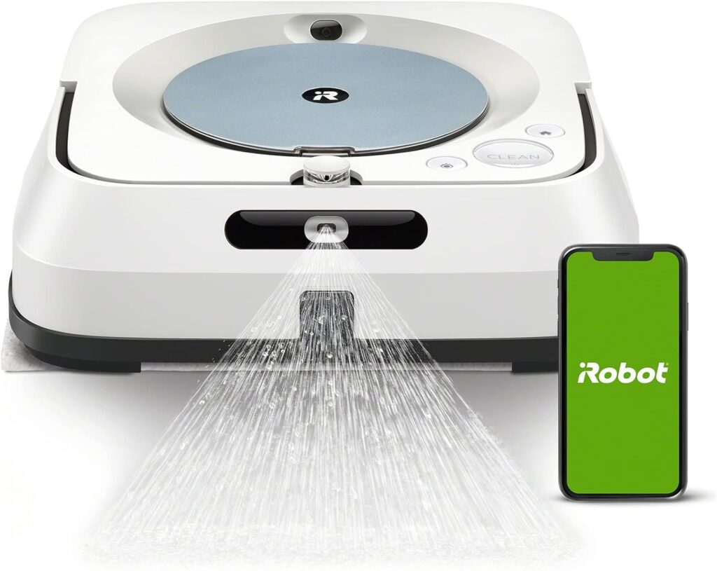 IRobot Braava Jet m6134 Robot Laveur de Sols- Amazon