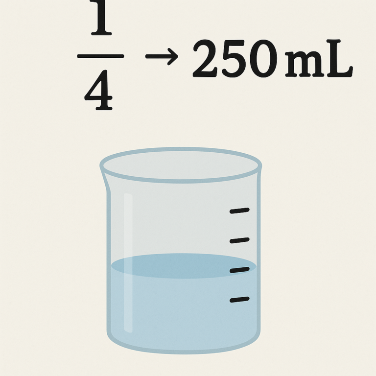 4 de litre en millilitres convertir 1/4 de litre en millilitres