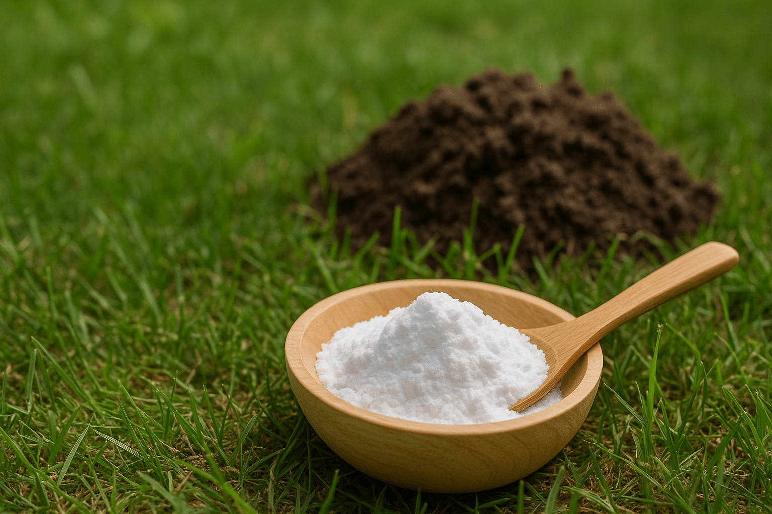 le bicarbonate de soude pour faire fuir les taupes naturellement